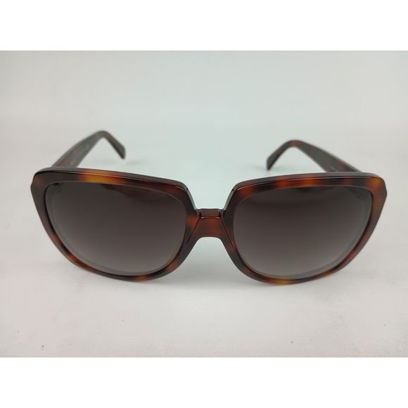 Celine Women's Havana Brown Oversized Sunglasses CL40146I 53K - Picture 1 of 7